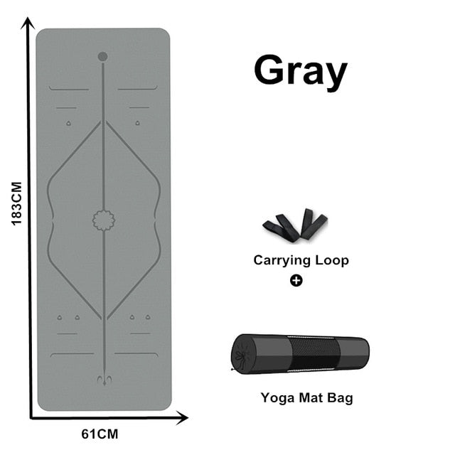 Plain Yoga Mat (with FREE Bag) (22 Colors)