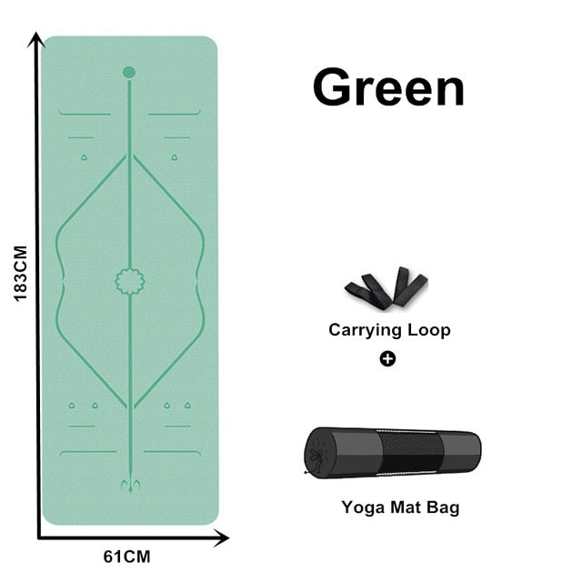 Plain Yoga Mat (with FREE Bag) (22 Colors)