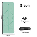 Plain Yoga Mat (with FREE Bag) (22 Colors)