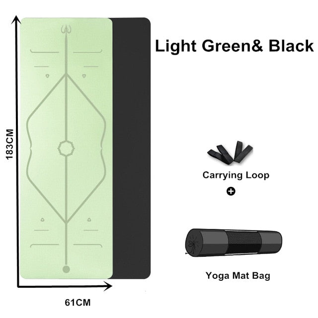 Plain Yoga Mat (with FREE Bag) (22 Colors)