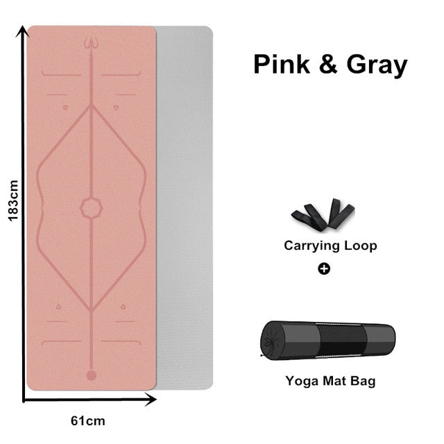 Plain Yoga Mat (with FREE Bag) (22 Colors)