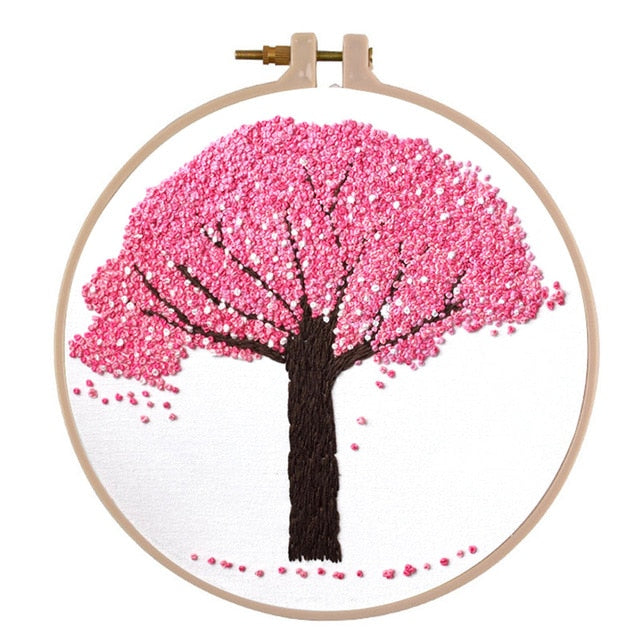 Nature Embroidery Starter Kit (7 Designs)