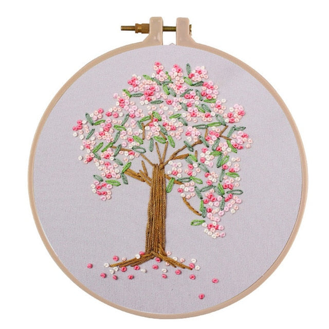 Nature Embroidery Starter Kit (7 Designs)