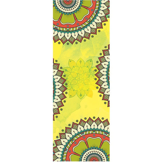 Printed Yoga Mat (12 Designs)