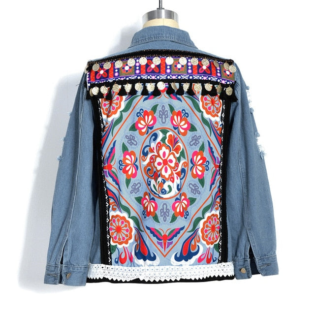 Bohemian Denim Jacket