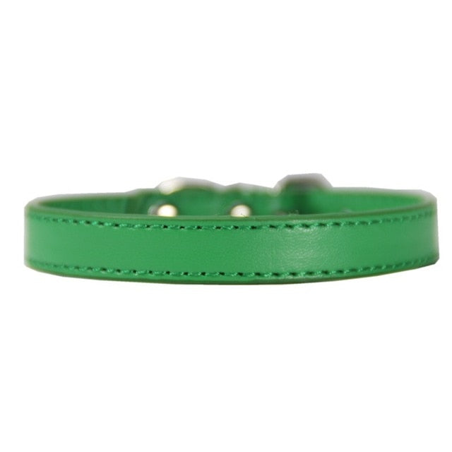 Leather Pet Collar (8 Colors)