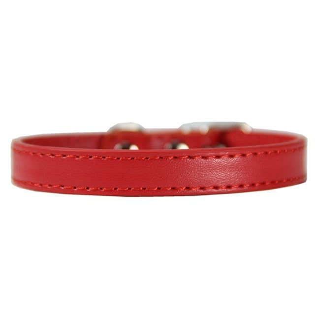 Leather Pet Collar (8 Colors)