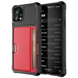 iPhone Leather Case with Card Holder (5 Variants)