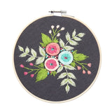 Floral Embroidery Starter Kit (15 Designs)