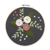 Floral Embroidery Starter Kit (15 Designs)