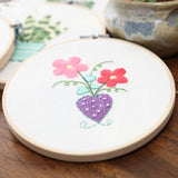 Floral Embroidery Starter Kit (15 Designs)