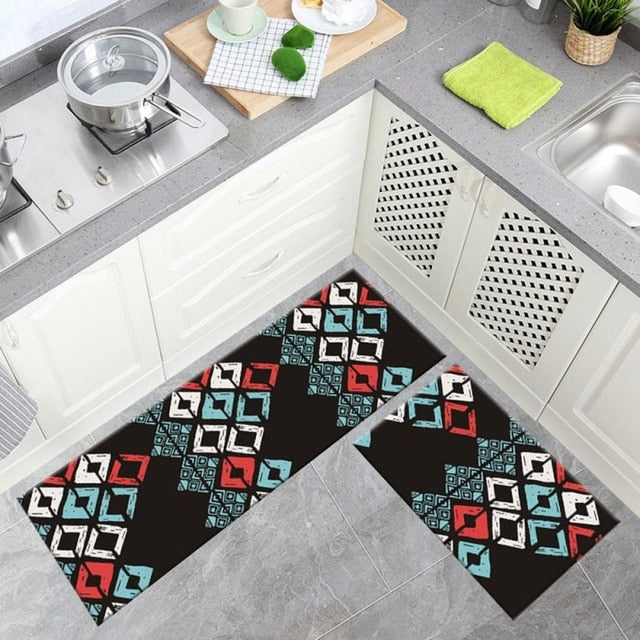 Geometric Kitchen Rug (6 Designs)