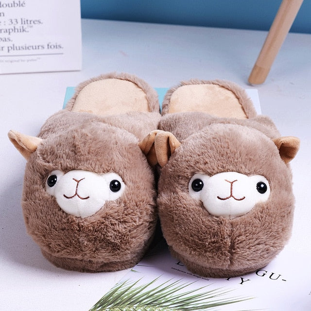 Alpaca Slippers (3 Colors)