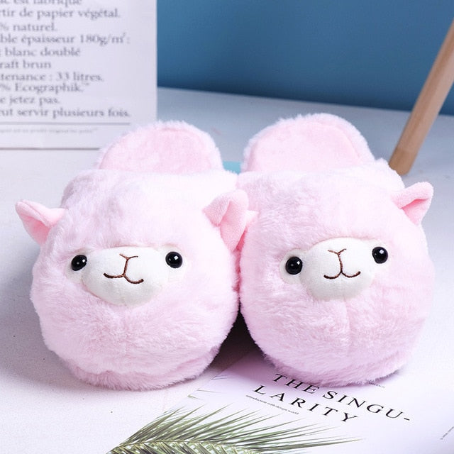 Alpaca Slippers (3 Colors)