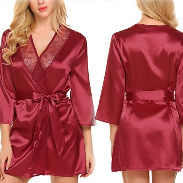 Silk Robe (4 Colors)