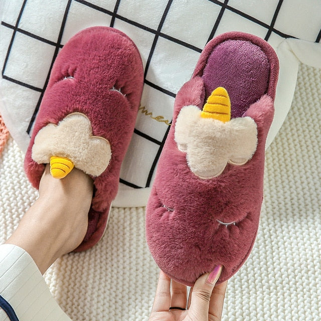 Unicorn Slippers (4 Colors)