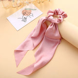 Satin Bowknot Hair Tie (13 Colors)