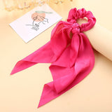 Satin Bowknot Hair Tie (13 Colors)