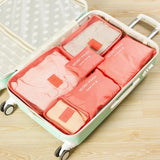 6 Pieces Travel Storage Bag (8 Colors)