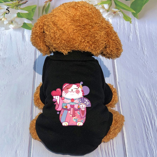 Winter Pet Clothes (8 Designs)