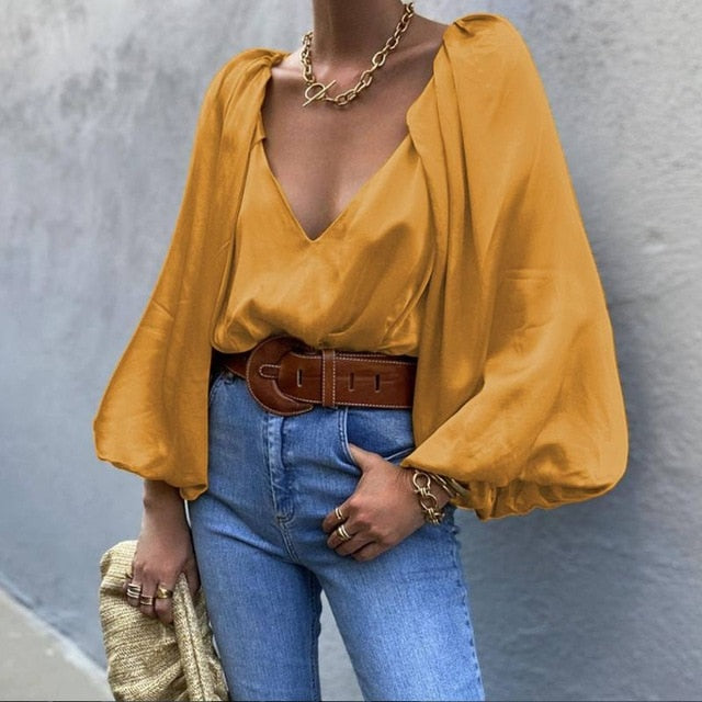 Puff Sleeves Top (3 Colors)