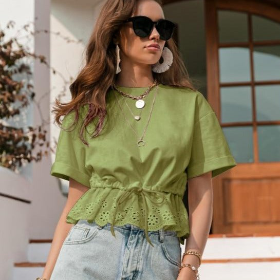 Ruffled Top (7 Colors)