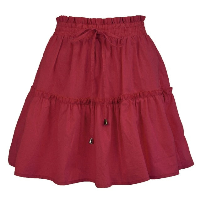 High Waist Skirt (10 Colors)