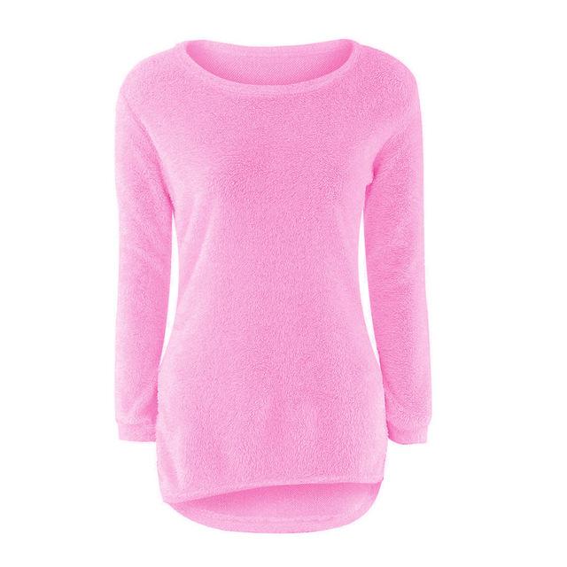 Solid Jumper Fem Things Hot Pink L