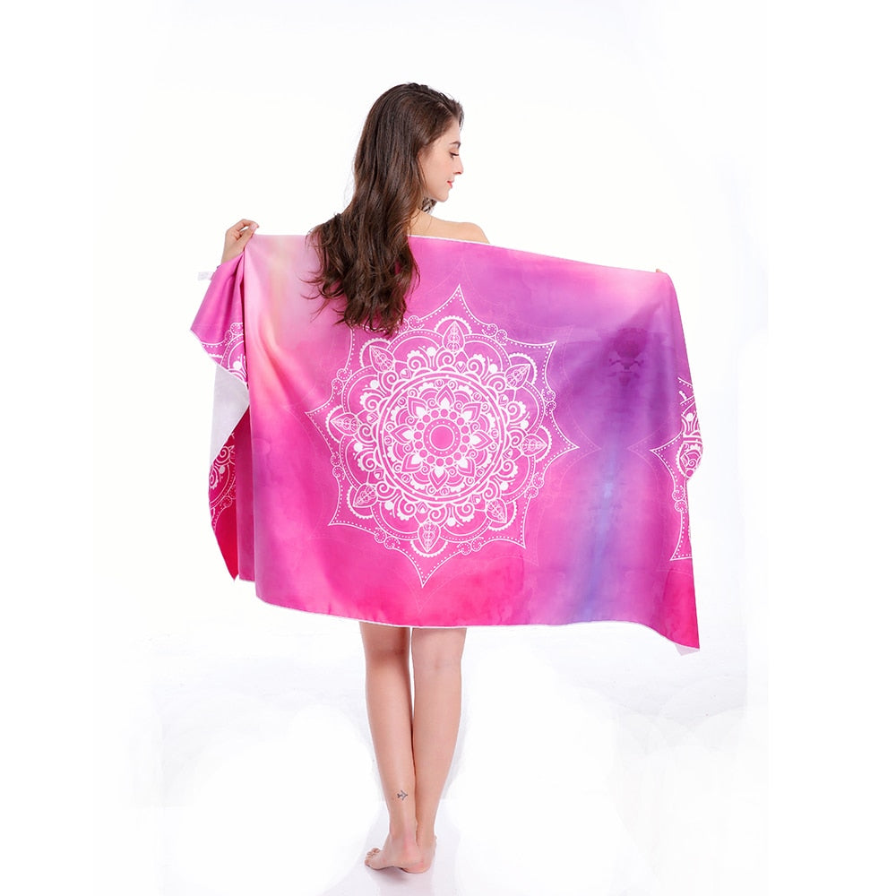 Mandala Beach Towel